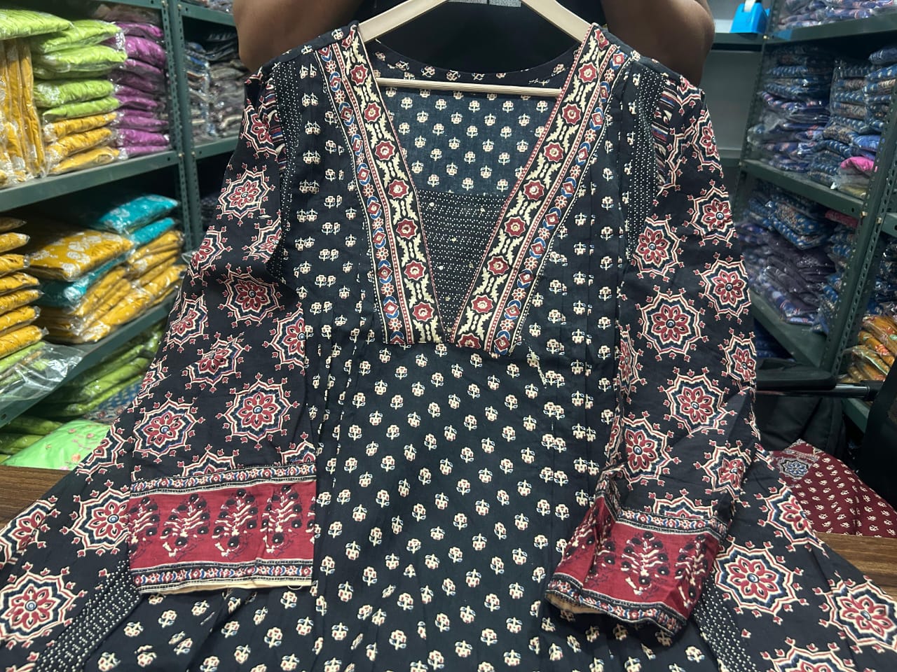 Tritiyaa Designer Suit Set with Handwork & Mirror Work | 3-Piece Kurta, Pant & Dupatta